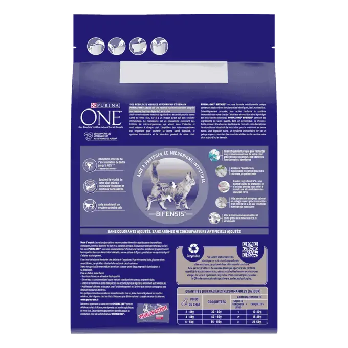 Purina® ONE® - Croquettes pour Chat Adulte au Poulet et aux Céréales