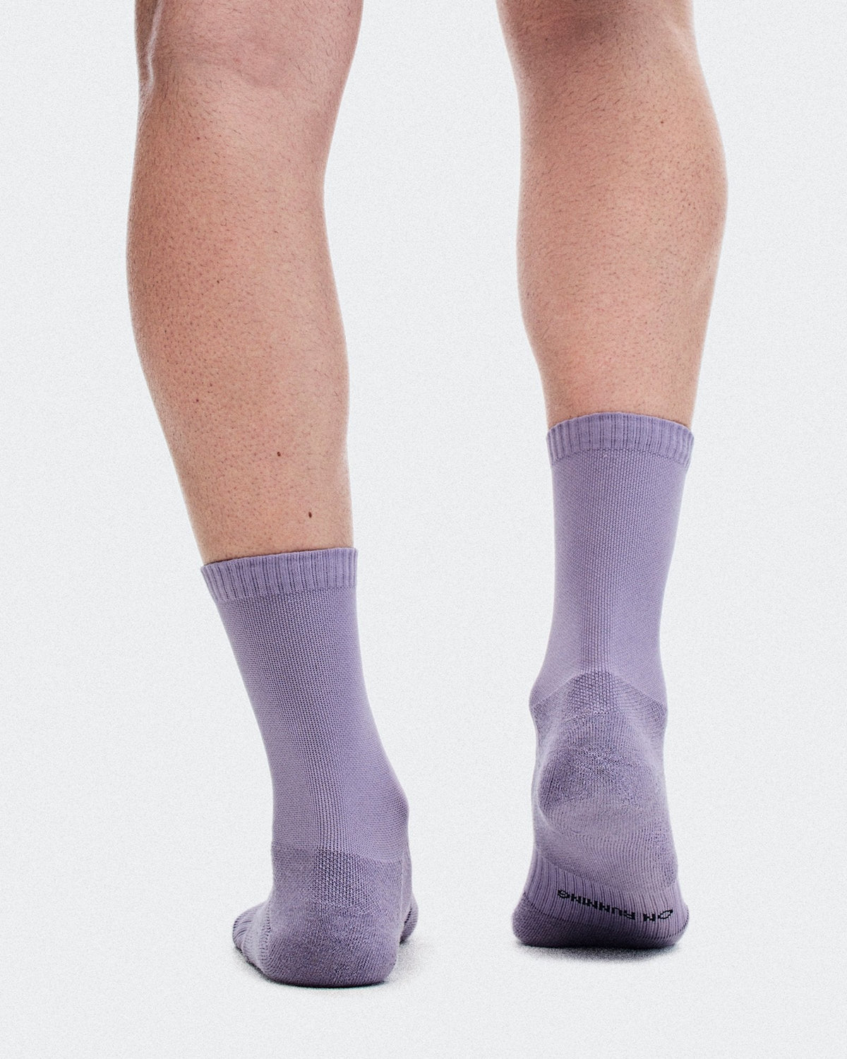 Core Run Sock High 2P - Foxglove | Mallow