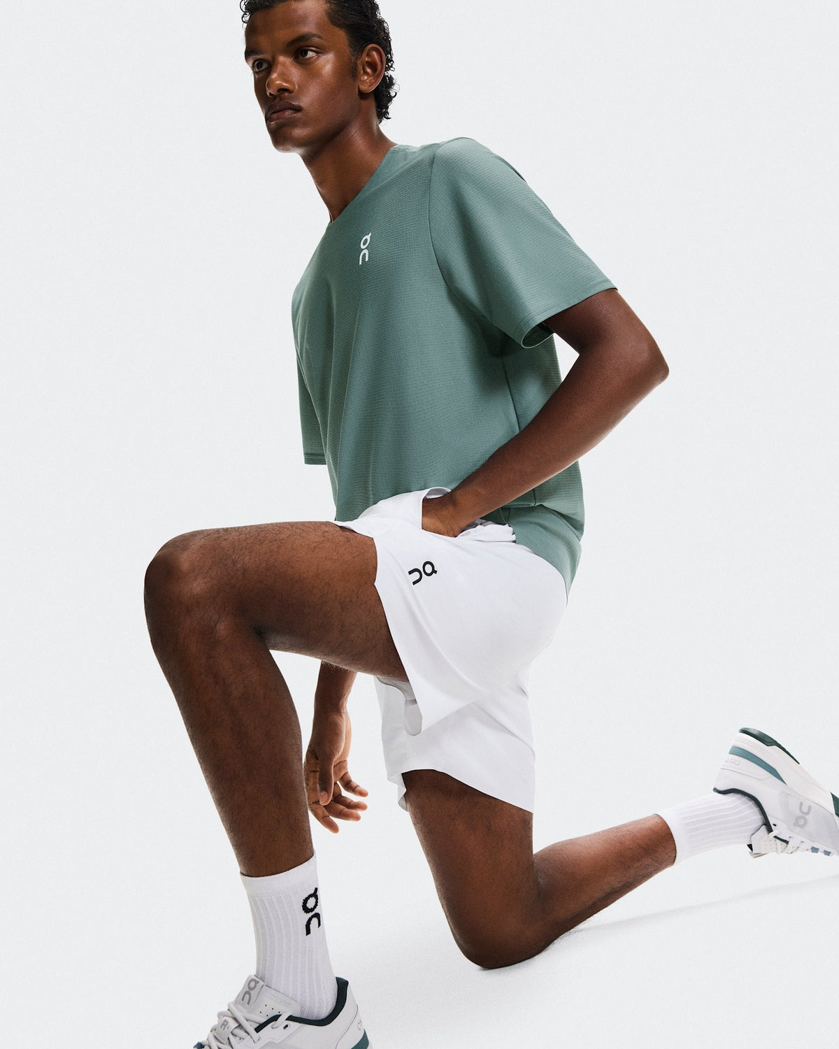 5" Court Shorts homme - White