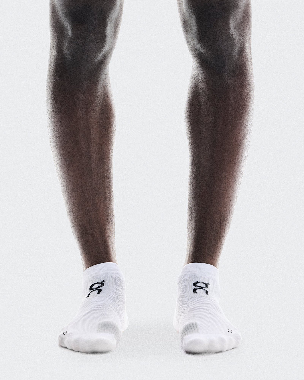 Performance Run Sock Low - White | Glacier