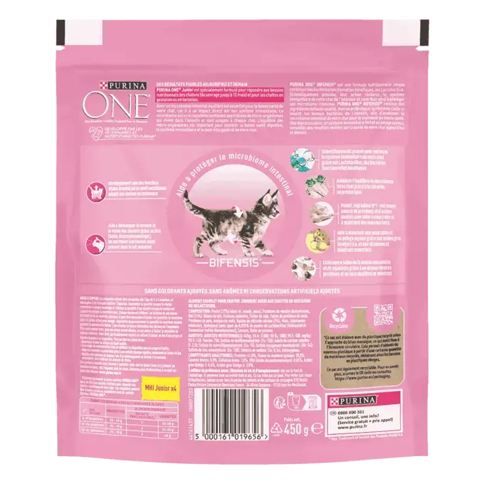 Purina® ONE® - Pienso Junior para Gatito de 1 a 12 meses al Pollo