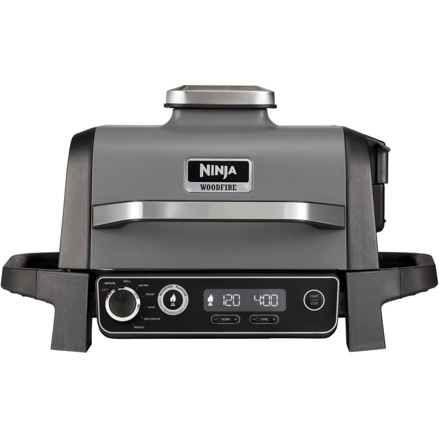 Barbacoa eléctrica Ninja Woodfire OG701EU de sobremesa, 33x28 cm