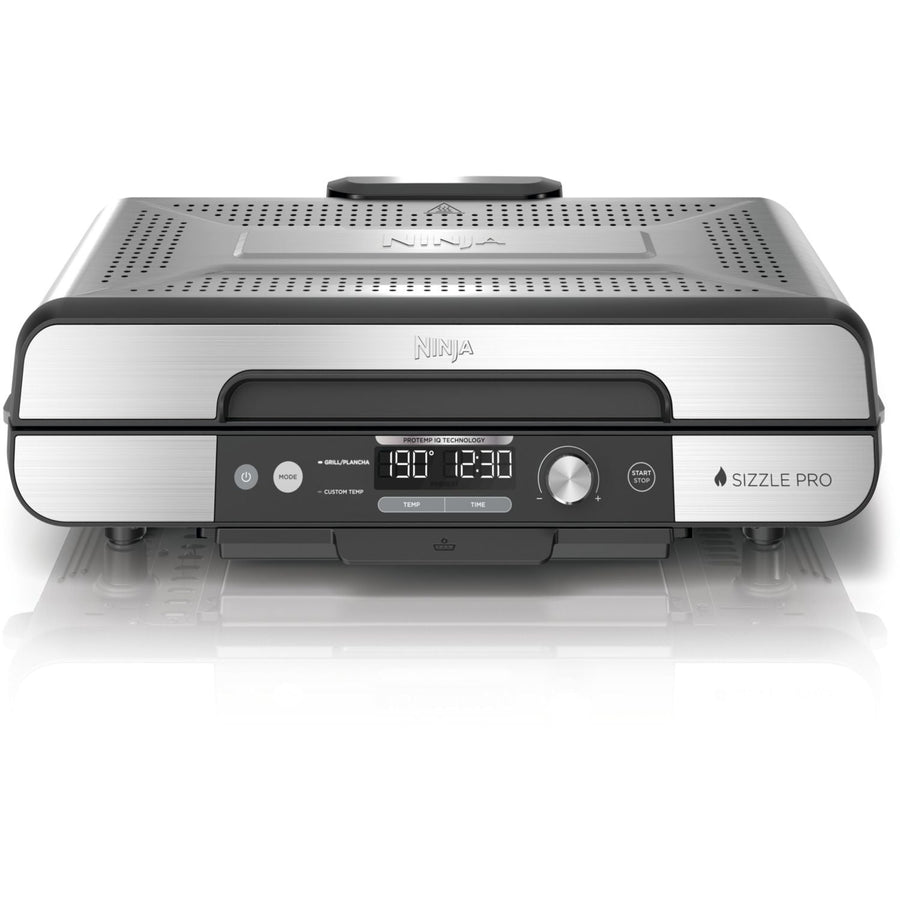 Plancha eléctrica Ninja GX101EU gris grill/plancha interiorXL de sobremesa, 47x24.7 cm