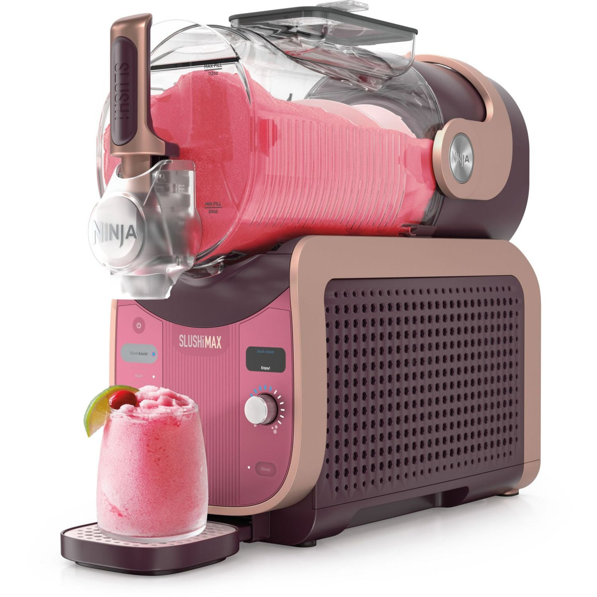 Machine à granita Ninja SLUSHi MAX FS605EU – 4,4 L, 5 programmes – Orange sanguine