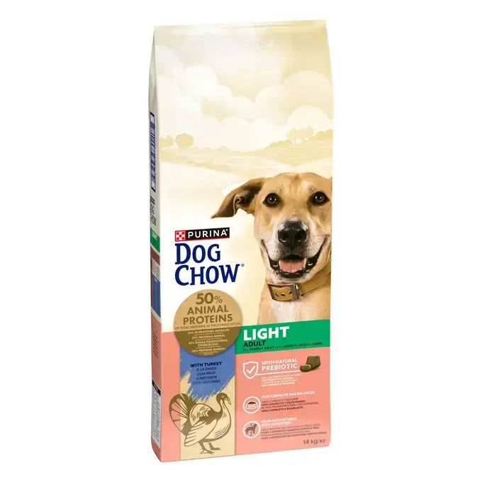 Dog chow® adult light - a la dinde