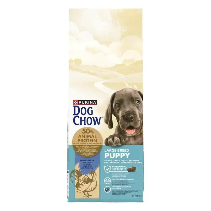 Dog chow® puppy large breed (jusqu’à 2 ans) - a la dinde