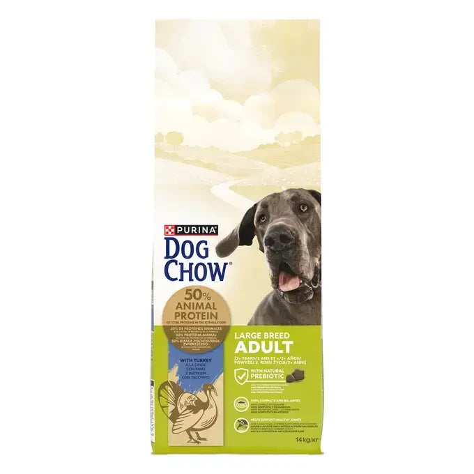 Dog chow® adult large breed - a la dinde