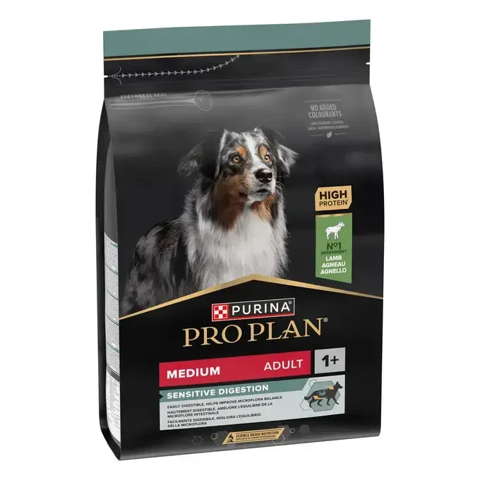 Pro plan® medium adult sensitive digestion - riche en agneau