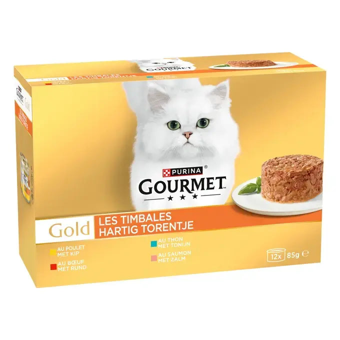 GOURMET™ GOLD Les Timbales - Boîtes pour chat