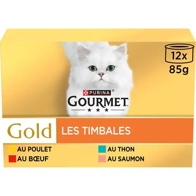 GOURMET™ GOLD Les Timbales - Boîtes pour chat