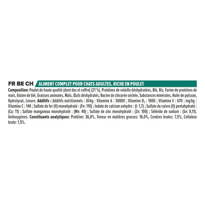 Purina® Pro Plan® Adult RENAL PLUS, Riche en Poulet - Croquettes pour Chat aidant au maintien d'une bonne santé rénale