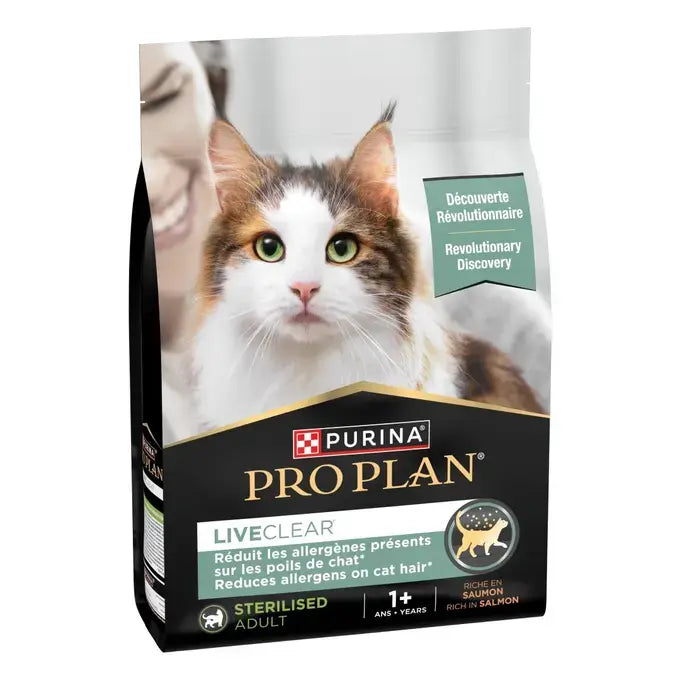 PRO PLAN® LIVECLEAR® Sterilised Adult 1+ Riche en Saumon