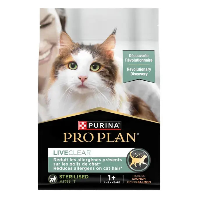 PRO PLAN® LIVECLEAR® Sterilised Adult 1+ Riche en Saumon