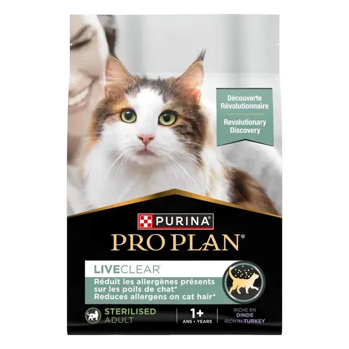 PRO PLAN® LIVECLEAR® Sterilised Adult 1+ Riche En Dinde