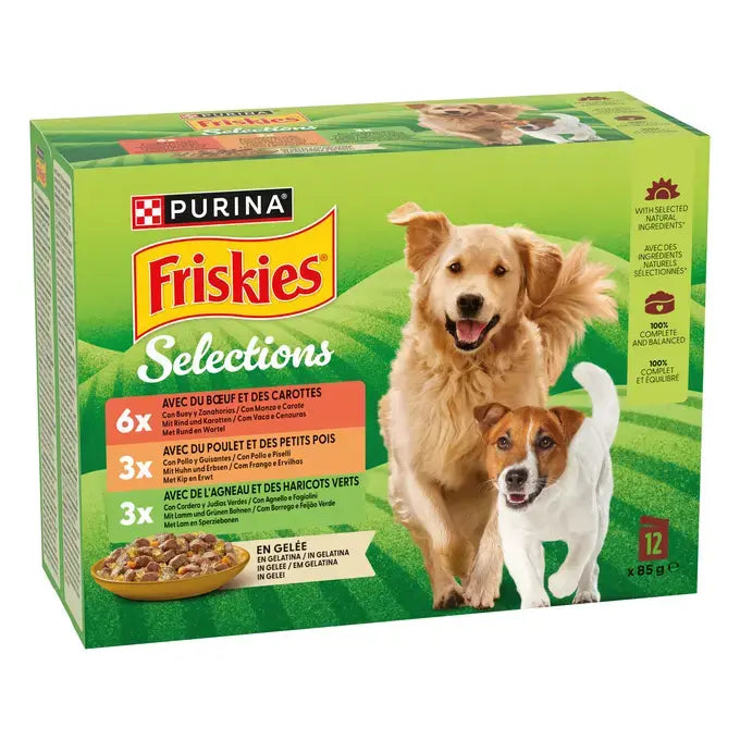 Friskies® - Bolsitas en Gelatina para perro adulto