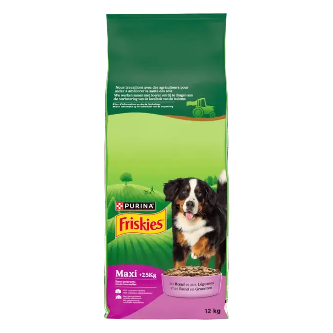 Friskies® Maxi - Pienso para perro al buey