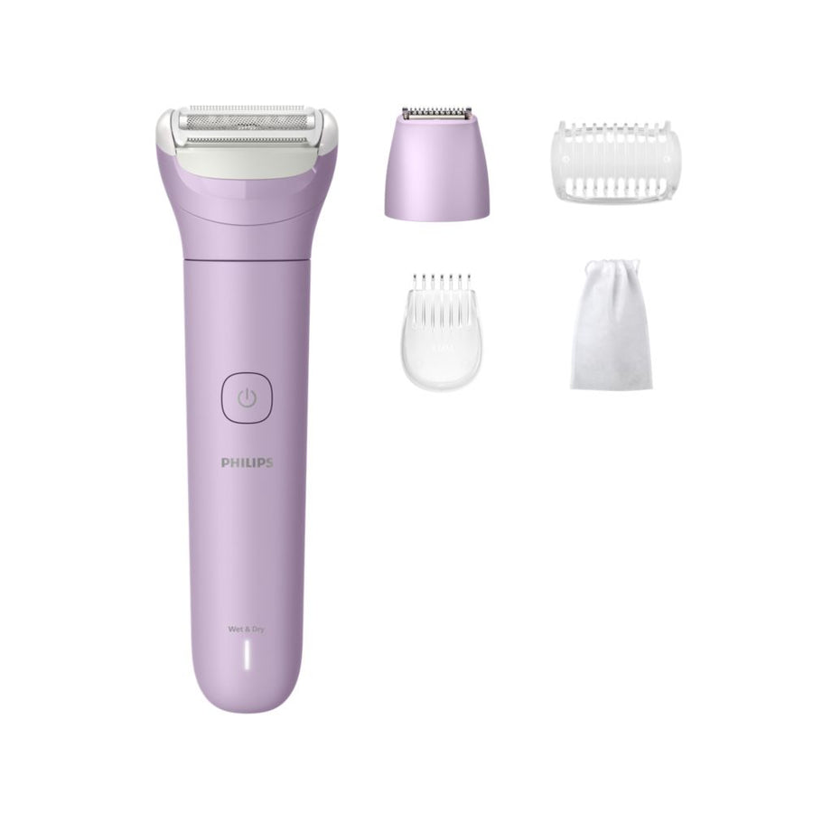 Philips Lady Shaver Series 6000 Afeitadora inalámbrica, para piel seca o húmeda