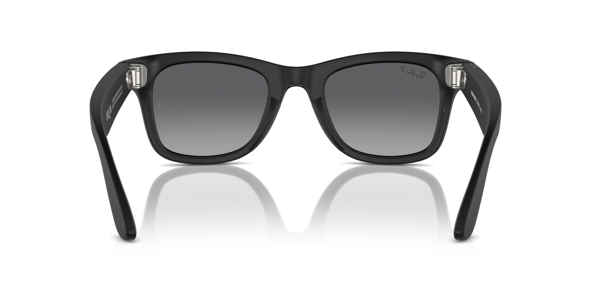 Ray-Ban Meta (Gen 1) Wayfarer - Mat Noir / Graphite polarisé