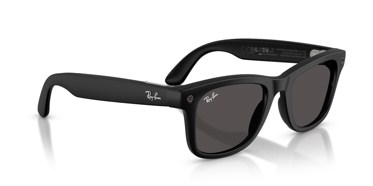 Ray-Ban Meta (Gen 3) Wayfarer - Mat Noir / Gris