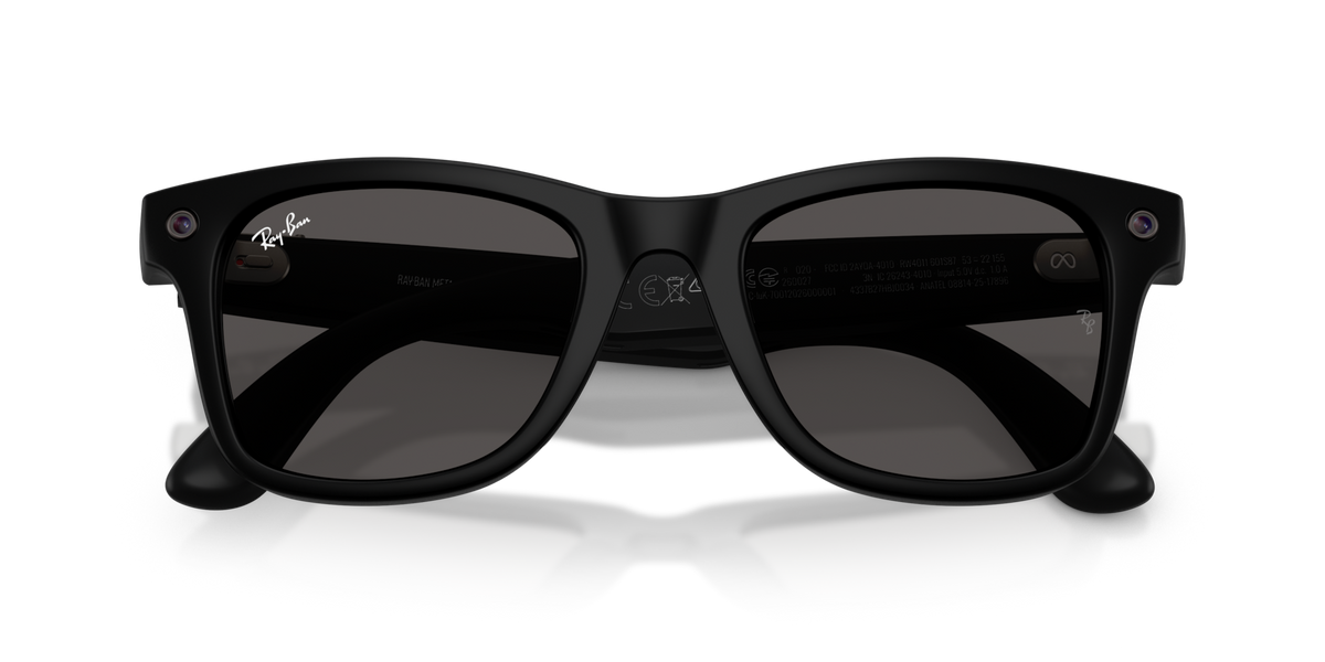 Ray-Ban Meta (Gen 3) Wayfarer - Mat Noir / Gris