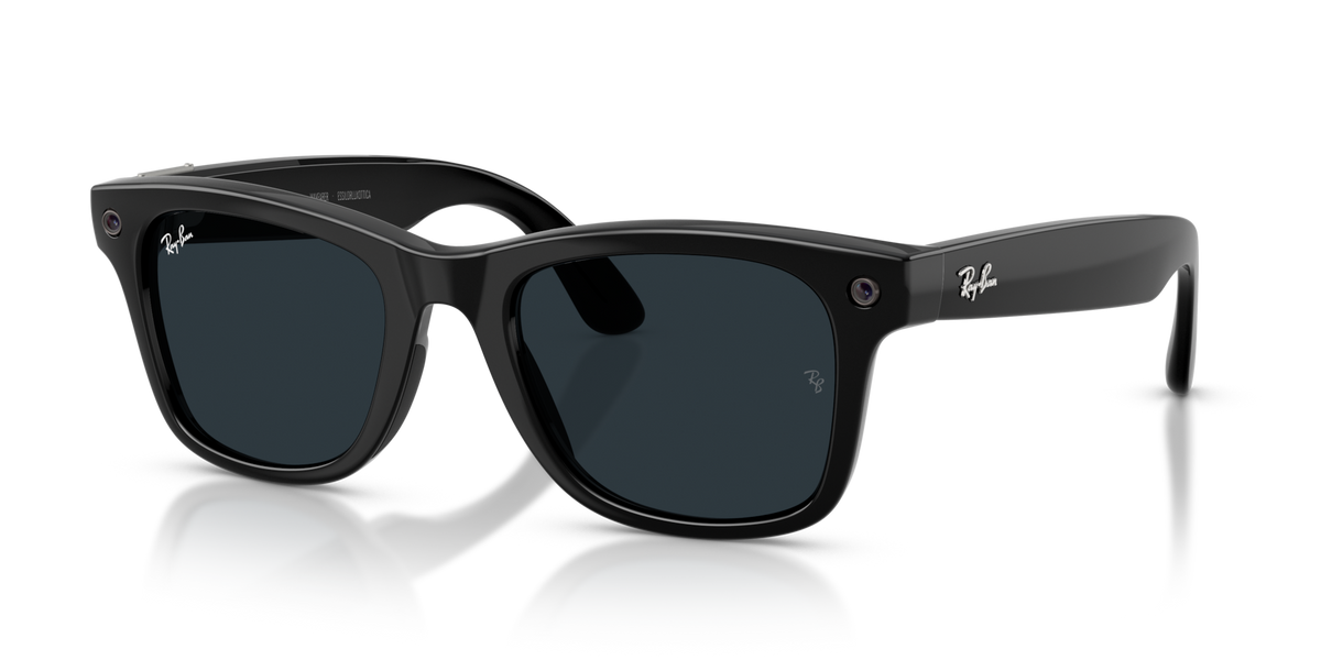 Ray-Ban Meta (Gen 3) Wayfarer - Brillant Noir / Transparent/Gris