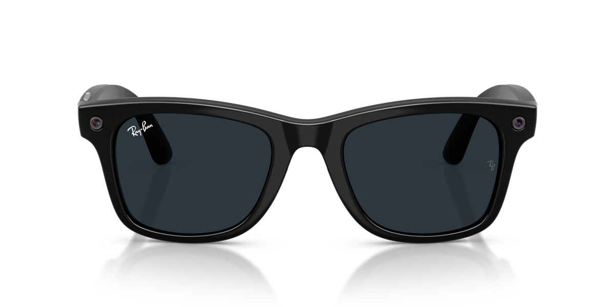 Ray-Ban Meta (Gen 3) Wayfarer - Brillant Noir / Transparent/Gris