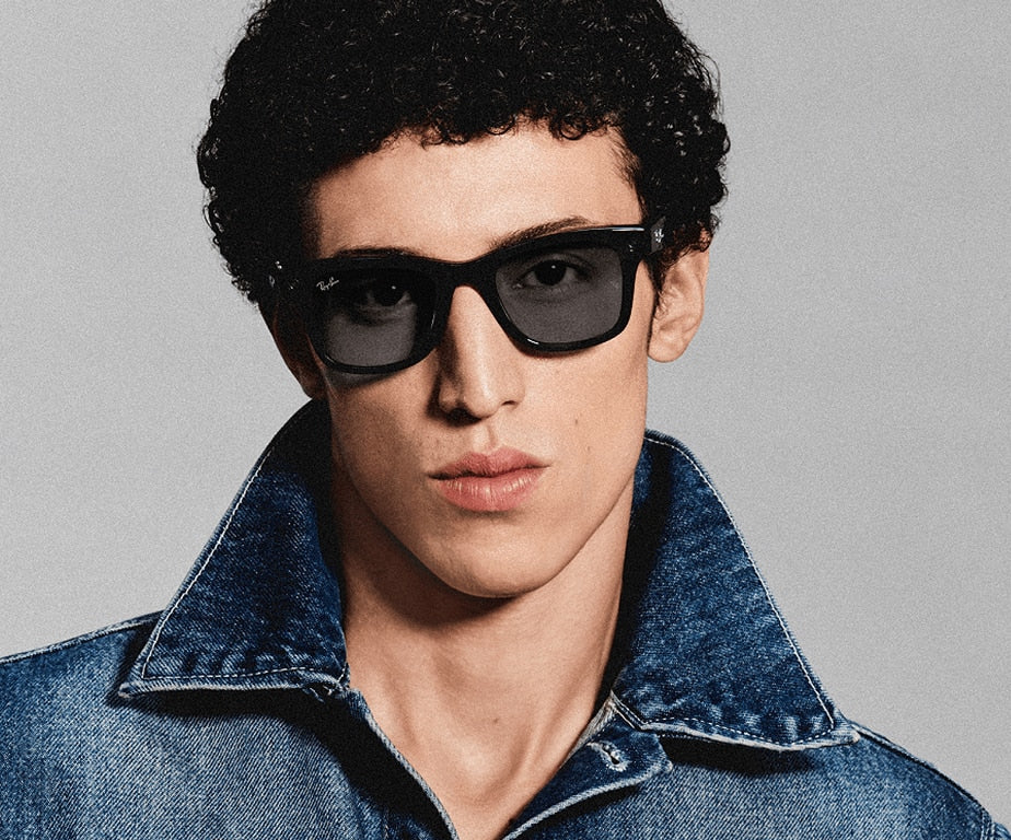 Ray-Ban Meta (Gen 3) Wayfarer - Brillant Noir / Transparent/Gris