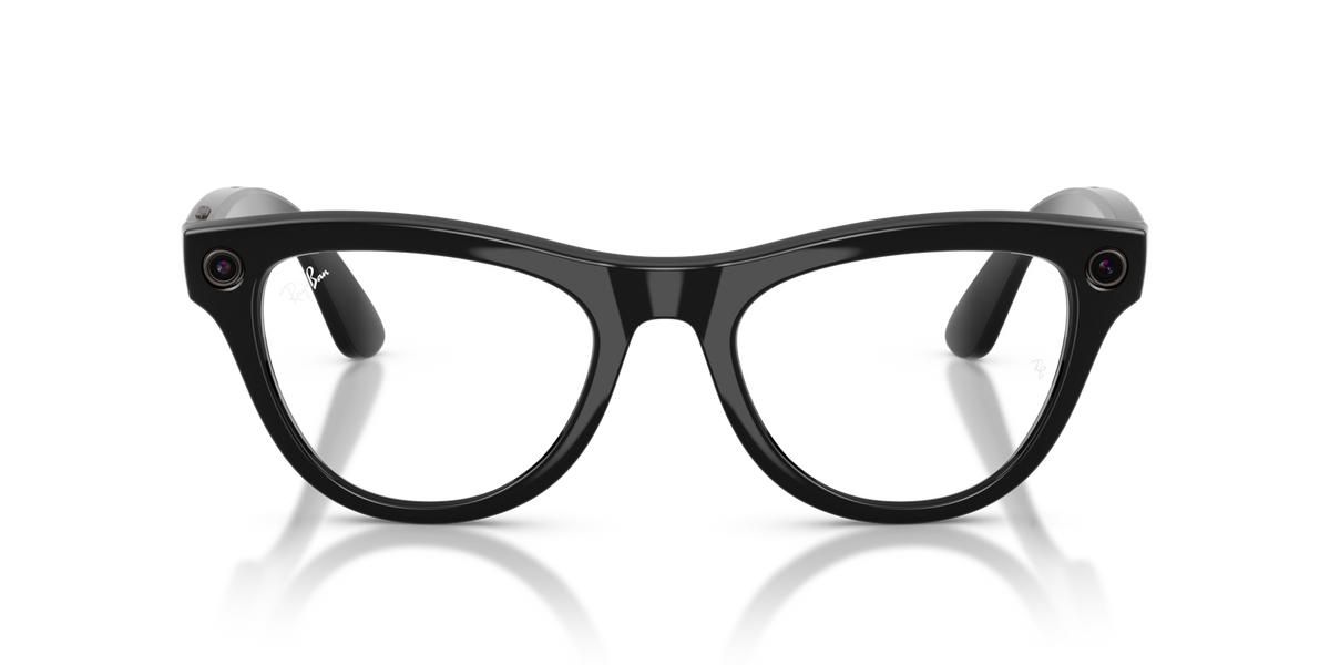 Ray-Ban Meta (Gen 2) Skyler - Brillant Noir / Incolore/Améthyste