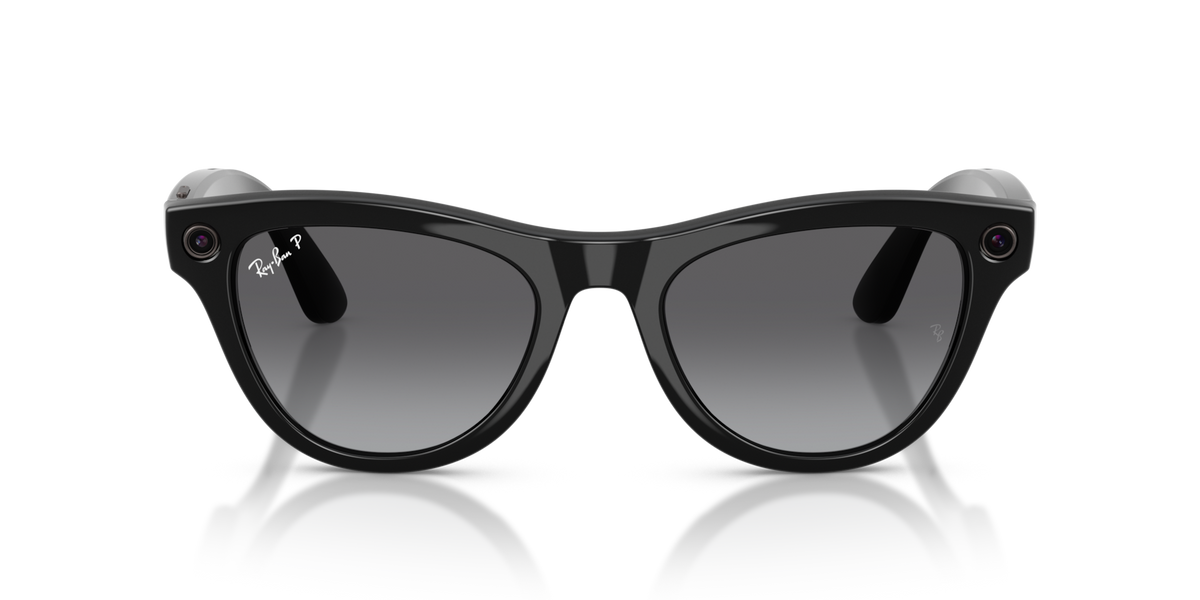 Ray-Ban Meta (Gen 2) Skyler - Brillant Noir / Graphite dégradé polarisé