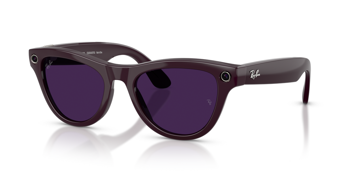 Ray-Ban Meta (Gen 2) Skyler - Brillant Violet mystique / Incolore/Améthyste