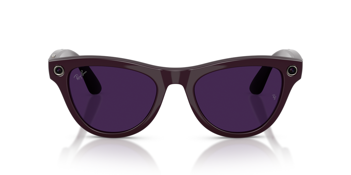 Ray-Ban Meta (Gen 2) Skyler - Brillant Violet mystique / Incolore/Améthyste