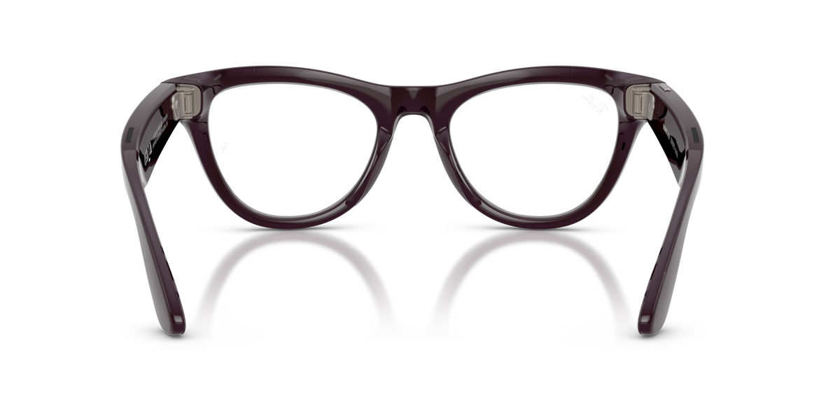 Ray-Ban Meta (Gen 2) Skyler - Brillant Violet mystique / Incolore/Améthyste