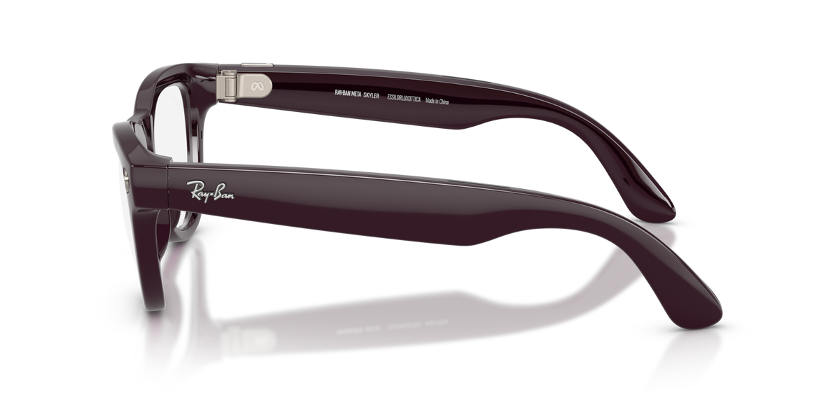 Ray-Ban Meta (Gen 2) Skyler - Brillant Violet mystique / Incolore/Améthyste