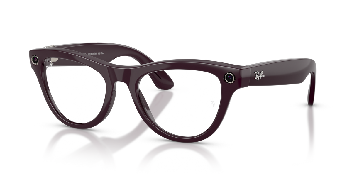 Ray-Ban Meta (Gen 2) Skyler - Brillant Violet mystique / Incolore/Améthyste