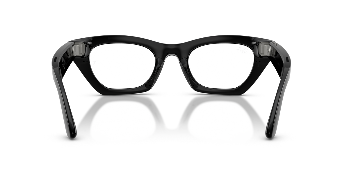 Ray-Ban Meta (Gen 3) Zena - Brillant Noir / Transparent/Vert