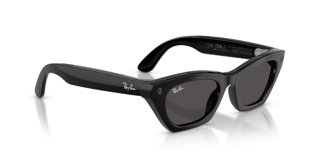 Ray-Ban Meta (Gen 3) Zena - Brillant Noir / Gris