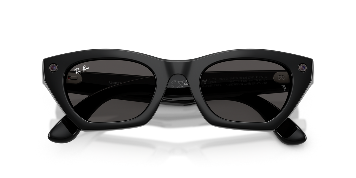 Ray-Ban Meta (Gen 3) Zena - Brillant Noir / Gris
