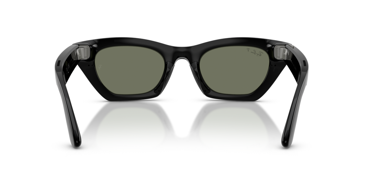 Ray-Ban Meta (Gen 3) Zena - Brillant Noir / Vert Polarisé