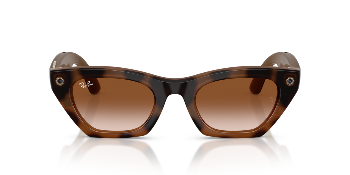 Ray-Ban Meta (Gen 3) Zena - Poli Havana / Dégradé Marron