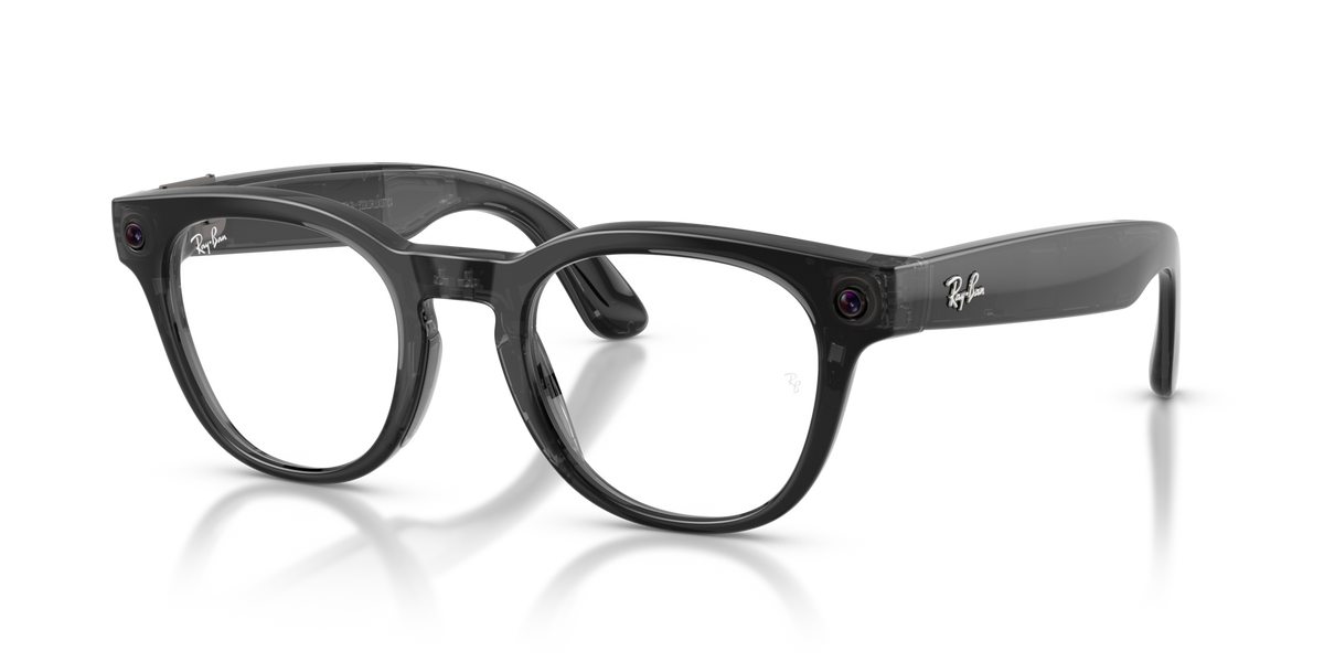 Ray-Ban Meta (Gen 2) Scriber Optics - Brillant Transparent Noir / Verres de Démonstration