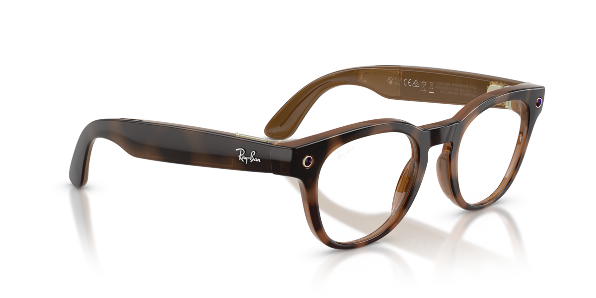 Ray-Ban Meta (Gen 2) Scriber Optics - Brillant Havana / Verres de Démonstration