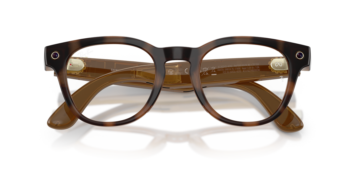 Ray-Ban Meta (Gen 2) Scriber Optics - Brillant Havana / Verres de Démonstration
