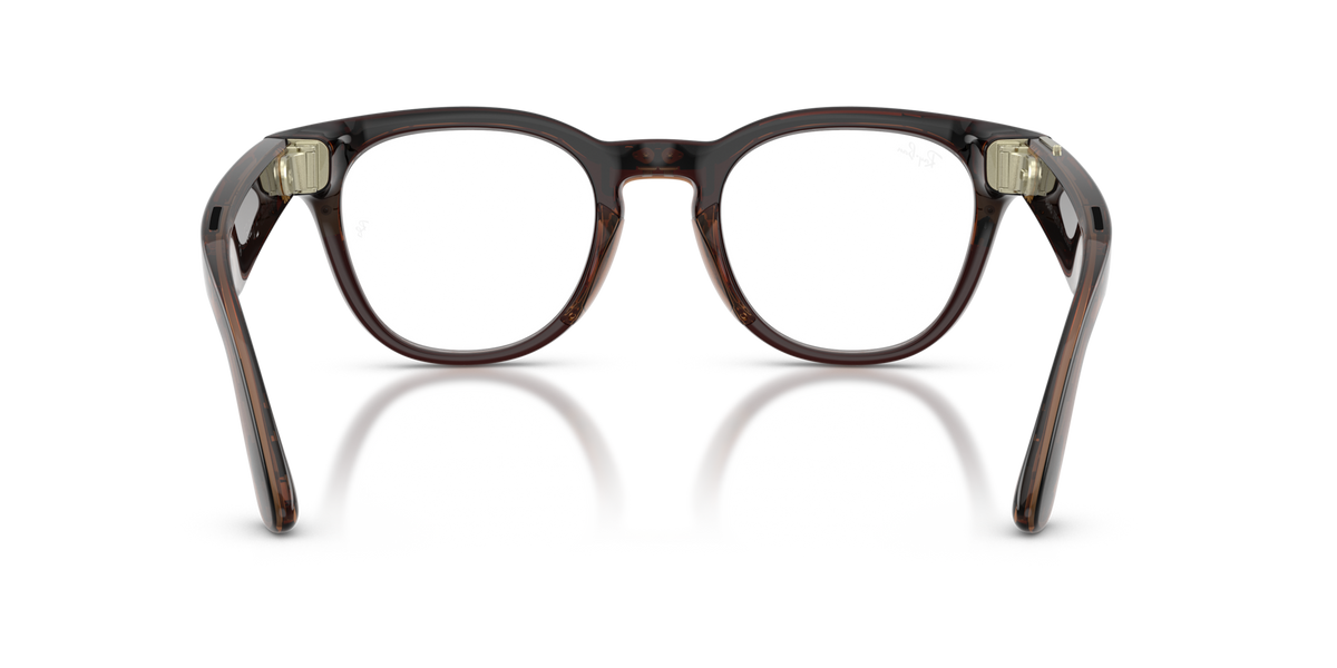 Ray-Ban Meta (Gen 2) Scriber Optics - Brillant Ombre transparent / Verres de Démonstration