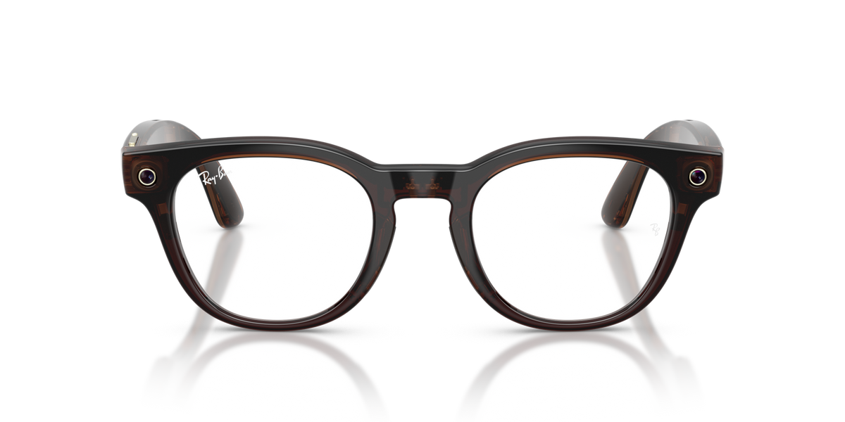 Ray-Ban Meta (Gen 2) Scriber Optics - Brillant Ombre transparent / Verres de Démonstration