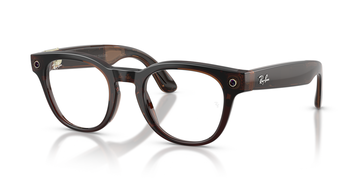 Ray-Ban Meta (Gen 2) Scriber Optics - Brillant Ombre transparent / Verres de Démonstration