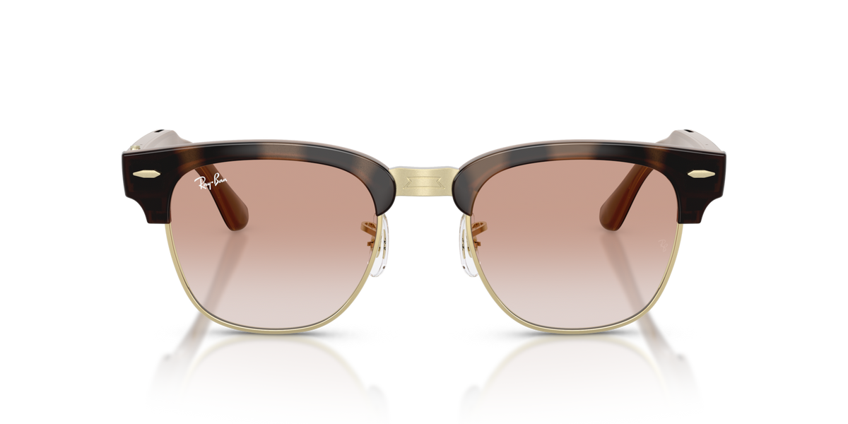 Ray-Ban Meta Audio Clubmaster - Brillant Havana / Dégradé Marron