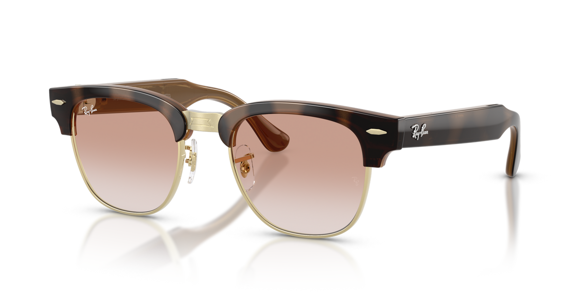 Ray-Ban Meta Audio Clubmaster - Brillant Havana / Dégradé Marron
