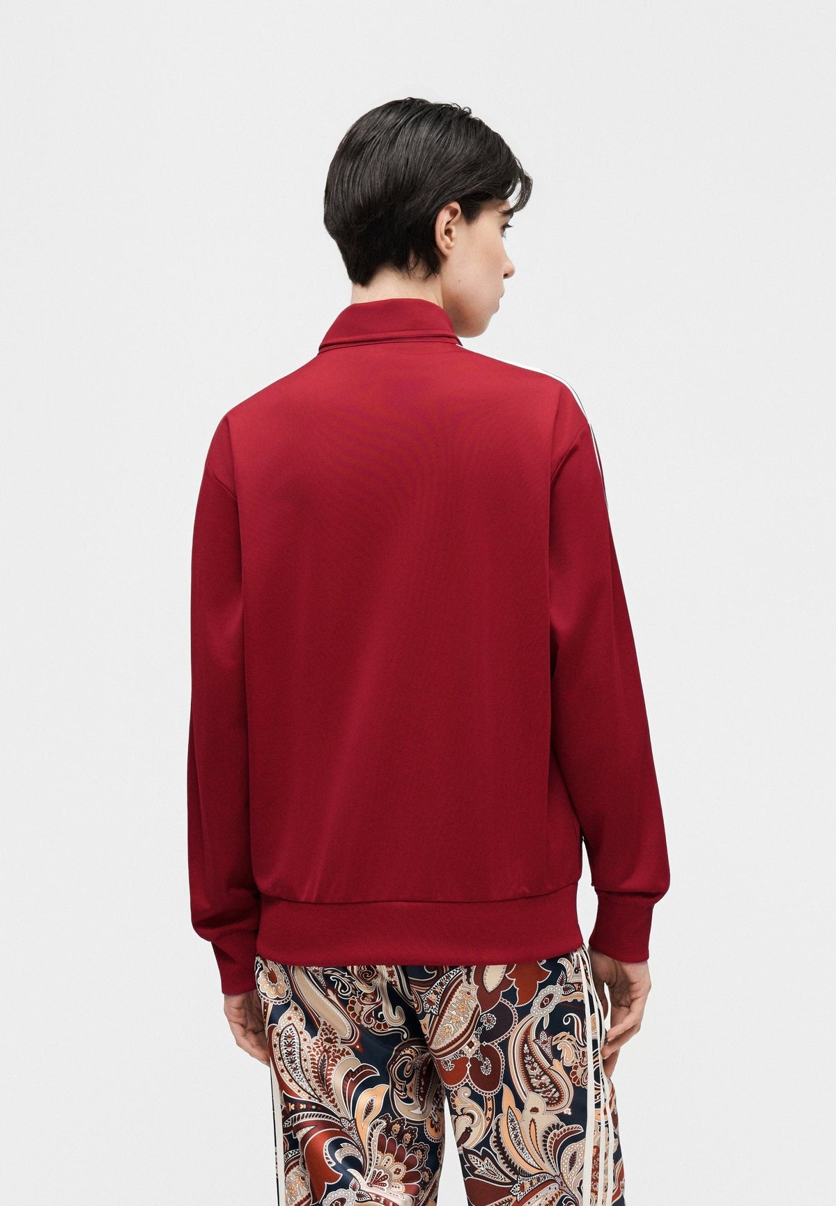 adidas Originals Firebird Track Top Loose – Sweat zippé Femme – team victory red/white/rouge clair