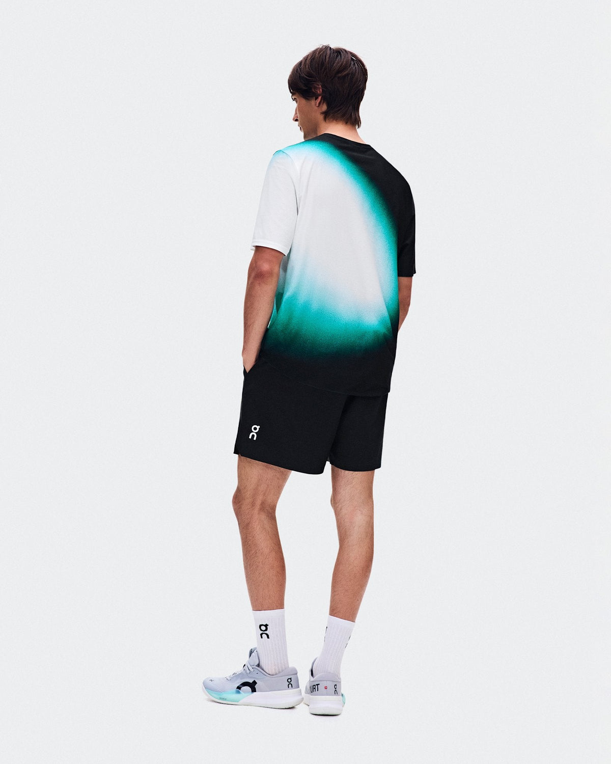 5" Court Shorts Swing homme - Black | Neem