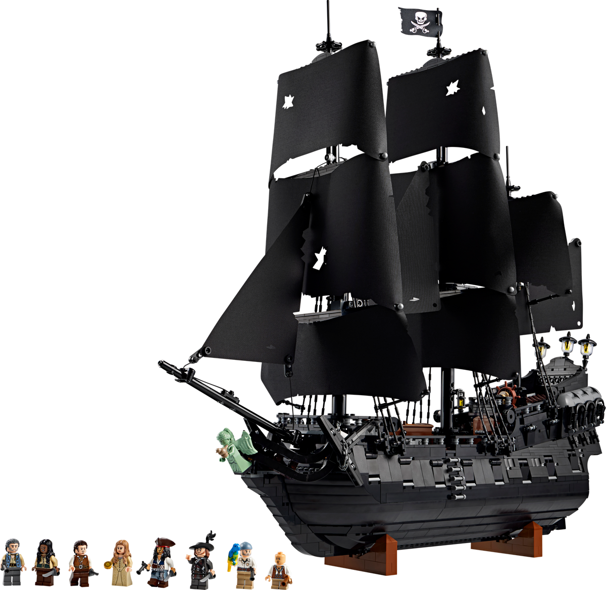 Le bateau pirate du capitaine Jack Sparrow